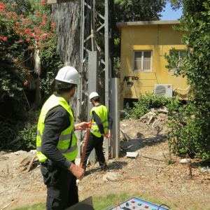 הכנות לקראת איתור תקלה/קצר/נתק בכבל מתח גבוה